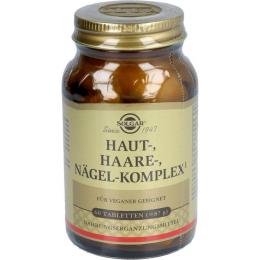 SOLGAR Haut Haare Nägel Komplex Tabletten 60 St. (87 g)