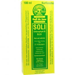 SOLI-CHLOROPHYLL-ÖL S 21 100 ml Öl