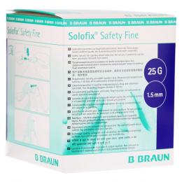 SOLOFIX Safety Fine Lanzetten 25 Gx1,5 mm 200 St Lanzetten