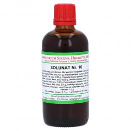 Ein aktuelles Angebot für Solunat Nr. 16 100 ml Tropfen Naturheilmittel - jetzt kaufen, Marke Laboratorium Soluna Heilmittel GmbH.