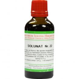 Ein aktuelles Angebot für Solunat Nr. 22 50 ml Tropfen Naturheilmittel - jetzt kaufen, Marke Laboratorium Soluna Heilmittel GmbH.