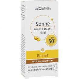 SONNE Schutz & Bräune Fluid bronze LSF 50+ 50 ml
