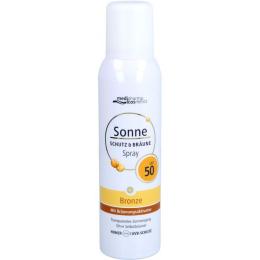 SONNE SCHUTZ & Bräune Spray bronze LSF 50 150 ml