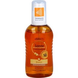 SONNE SCHUTZ & Bräune Spray bronze LSF 50 200 ml