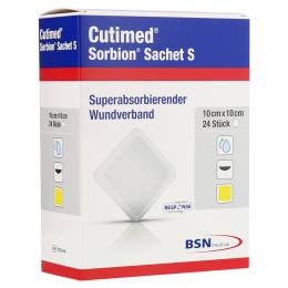 Ein aktuelles Angebot für SORBION Cutimed Sachet S Wundauflage 10x10 cm 24 St Pflaster Verbandsmaterial - jetzt kaufen, Marke BSN medical GmbH.