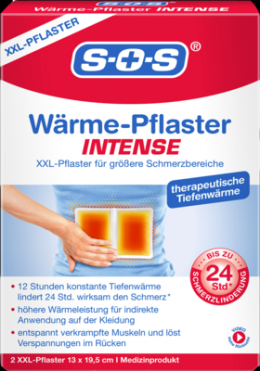 SOS WRME-Pflaster Intense 2 St