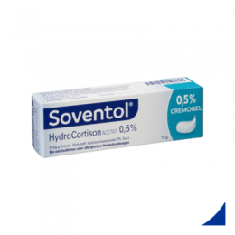 SOVENTOL Hydrocortisonacetat 0,5% Creme 15 g