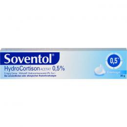 SOVENTOL Hydrocortisonacetat 0,5% Creme 30 g
