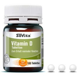 SOVITA CARE Vitamin D Tabletten 180 St. (45 g)