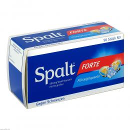 Ein aktuelles Angebot für SPALT forte Weichkapseln 50 St Weichkapseln Kopfschmerzen & Migräne - jetzt kaufen, Marke PharmaSGP GmbH.