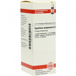 SPARTIUM SCOPARIUM D 2 Dilution 20 ml