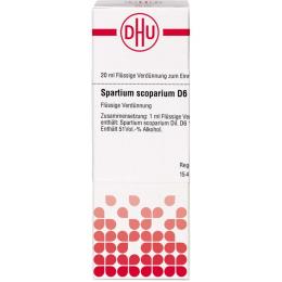 SPARTIUM SCOPARIUM D 6 Dilution 20 ml