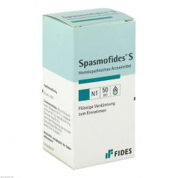 Ein aktuelles Angebot für SPASMOFIDES S Tropfen 50 ml Tropfen Homöopathische Komplexmittel - jetzt kaufen, Marke Biologische Heilmittel Heel GmbH.
