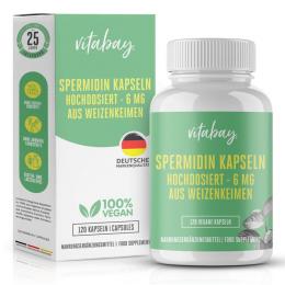 SPERMIDIN 6 mg hochdosiert Kapseln 120 St.