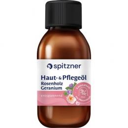 SPITZNER Haut- u.Pflegeöl Rosenholz-Geranium 125 ml