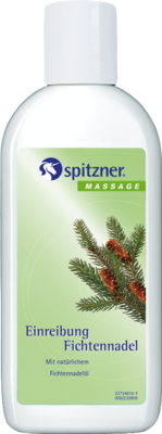 SPITZNER Massage Einreibung Fichtennadel 200 ml