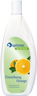 SPITZNER Massage Einreibung Orange 1000 ml