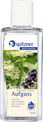 SPITZNER Saunaaufguss Holunder Cassis Wellness 190 ml