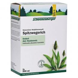 SPITZWEGERICHSAFT Schoenenberger 3 X 200 ml Saft
