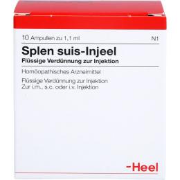 SPLEN suis Injeel Ampullen 10 St.