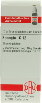 SPONGIA C 12 Globuli 10 g