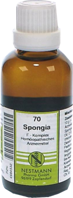 SPONGIA F Komplex Nr.70 Dilution 50 ml