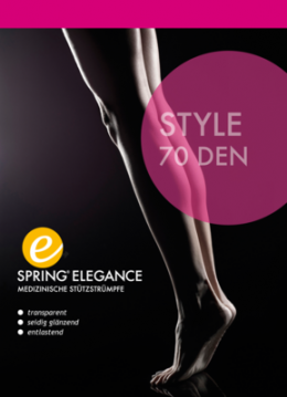 SPRING ELEGANCE Style 70den AD 40/41 schwarz 2 St