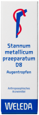 STANNUM METALLICUM praeparatum D 8 Augentropfen 10 ml