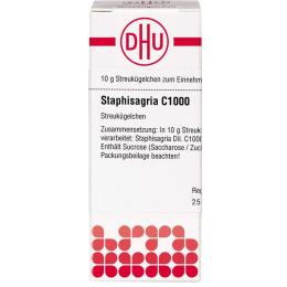 STAPHISAGRIA C 1000 Globuli 10 g