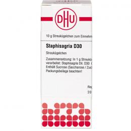 STAPHISAGRIA D 30 Globuli 10 g