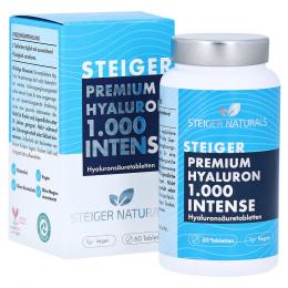 STEIGER Premium Hyaluron 1.000 Intense Tabletten 60 St Tabletten