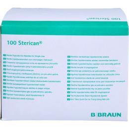 STERICAN Einmalkanüle 18 G 40 mm Kurzschliff 100 St.