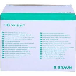 STERICAN Einmalkanüle 19 G 30 mm 100 St.