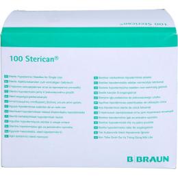 STERICAN Einmalkanüle 21 G 25 mm 100 St.