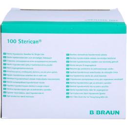 STERICAN Einmalkanüle 22 G 40 mm 100 St.