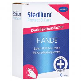 Sterillium Protect & Care Händedesinfektion 10 St Tücher