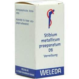 STIBIUM METALLICUM PRAEPARATUM D 6 Trituration 20 g