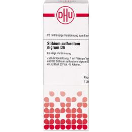 STIBIUM SULFURATUM NIGRUM D 6 Dilution 20 ml