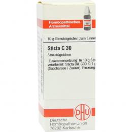 Ein aktuelles Angebot für STICTA C 30 Globuli 10 g Globuli Homöopathische Einzelmittel - jetzt kaufen, Marke DHU-Arzneimittel GmbH & Co. KG.