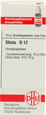 STICTA D 12 Globuli 10 g