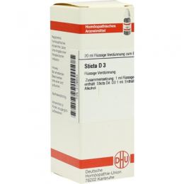 STICTA D 3 Dilution 20 ml