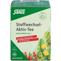 STOFFWECHSEL-AKTIV Tee Kräutertee Nr.7 Bio Salus 15 St. (30 g)