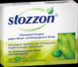 STOZZON Chlorophyll berzogene Tabletten 40 St
