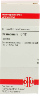 STRAMONIUM D 12 Tabletten 80 St