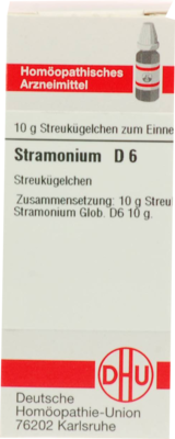 STRAMONIUM D 6 Globuli 10 g