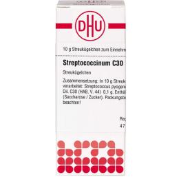 STREPTOCOCCINUM C 30 Globuli 10 g