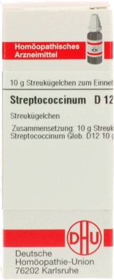 STREPTOCOCCINUM D 12 Globuli 10 g