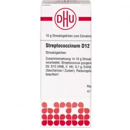 STREPTOCOCCINUM D 12 Globuli 10 g