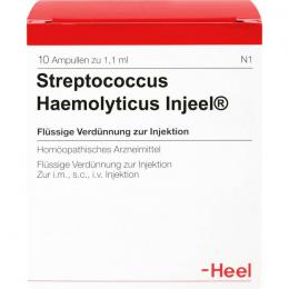 STREPTOCOCCUS HAEMOLYTICUS Injeel Ampullen 10 St.