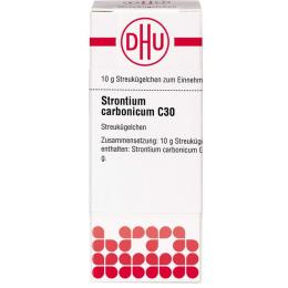 STRONTIUM CARBONICUM C 30 Globuli 10 g